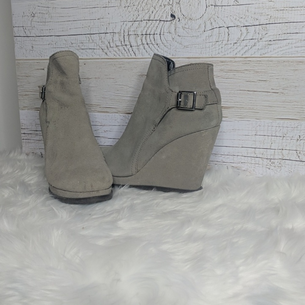 Suede Booties